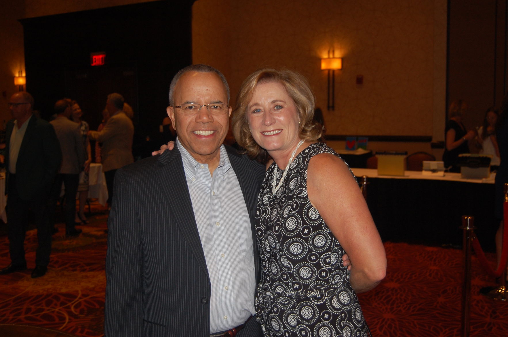 Honorary co-chairs Al and Linda Bowman